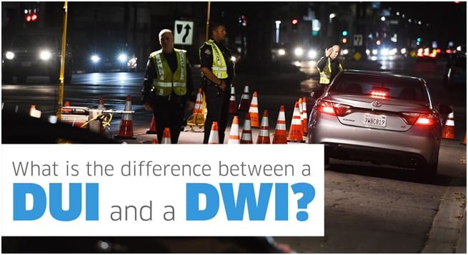 What is the Difference Between DUI and DWI