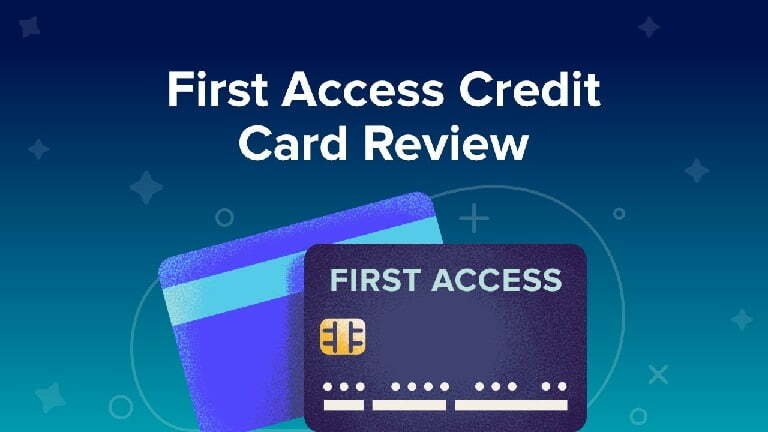 First Access Visa Credit Card First Access Visa Credit Card
