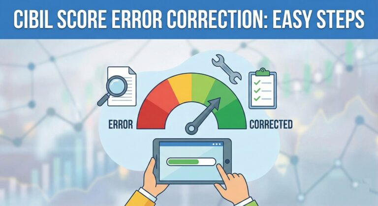 CIBIL Score Error Correction